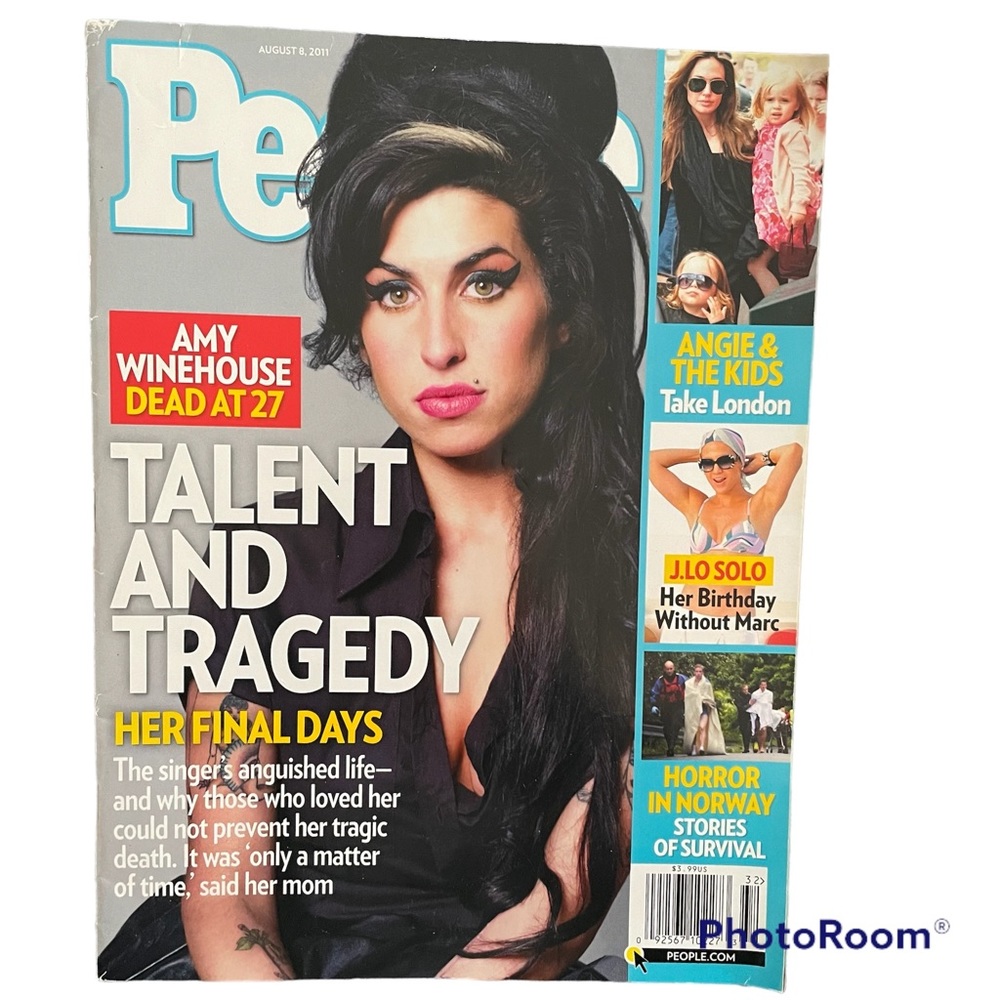 People Magazine Aug 2011 Amy Winehouse Her Final Days Collectors Item